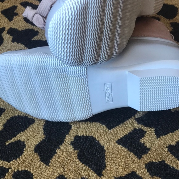 NWOT Sperry Rose /silver rain boots - Picture 7 of 7
